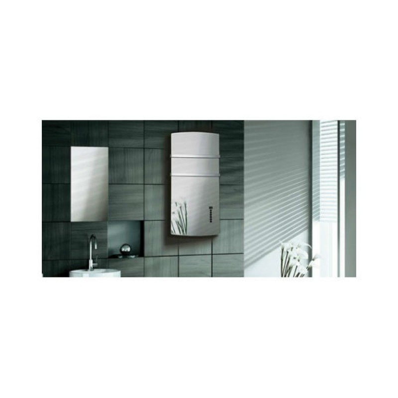 Radialight Deva Mirror Πετσετοκρεμάστρα με Γυάλινη Πρόσοψη 1500 W  (3 άτοκες δόσεις)