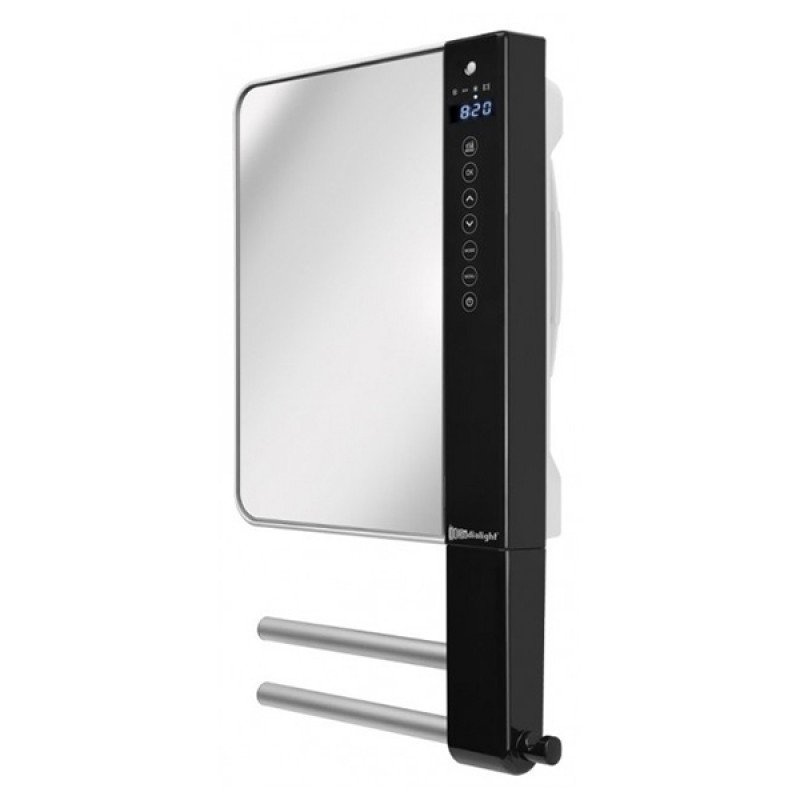Radialight Windy Visio Αερόθερμο Μπάνιου Επίτοιχο Με Ρυθμιζόμενο Θερμοστάτη 1800W (3 άτοκες δόσεις)