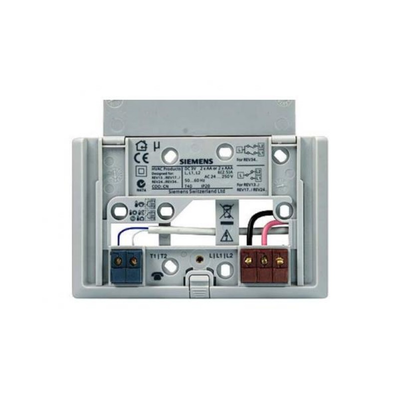 Siemens REV13 Έξυπνος Ημερήσιος Χρονοθερμοστάτης Χώρου Με Ελληνικό Μενού