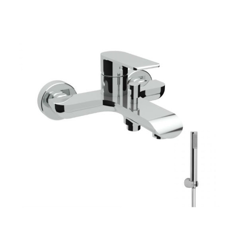 Teorema XS 188150 Μπαταρία λουτρού χρωμέ (3 άτοκες δόσεις)