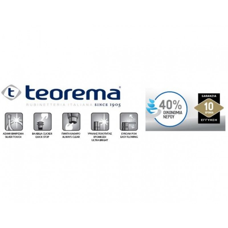 Tag Teorema Μείκτης εντοιχισμού 173107 (3 άτοκες δόσεις)