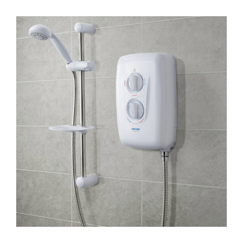 Triton Avena Ταχυθερμαντήρας Ντους 3,5-7,8KW 4.5lit Αγγλίας 15-40c  (3 άτοκες δόσεις)