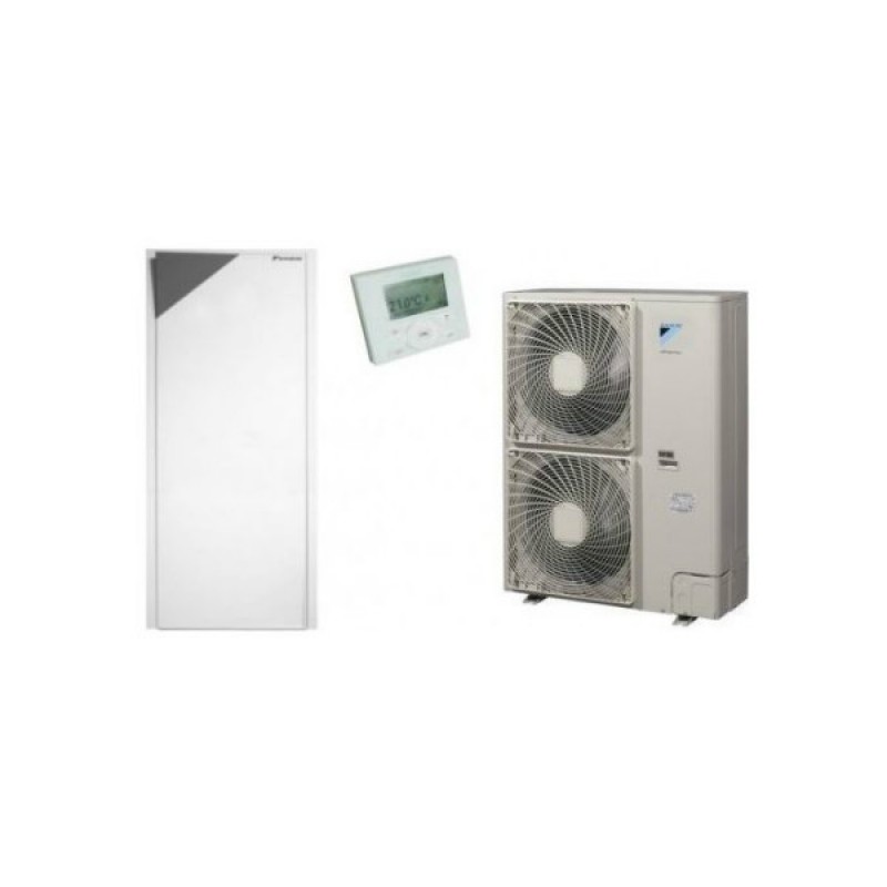 Daikin Altherma EHVH16S18CB3V / ERLQ014CV3 14,0 k/w μόνο θέρμανση με θερμαντήρα 3kw Μοφασικό (3 άτοκες δόσεις)